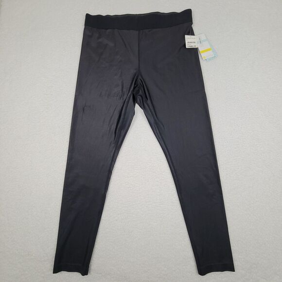Zella High Waist High Support Leggings Womens XL Black Nylon Spandex New w/ Tags - Picture 1 of 7